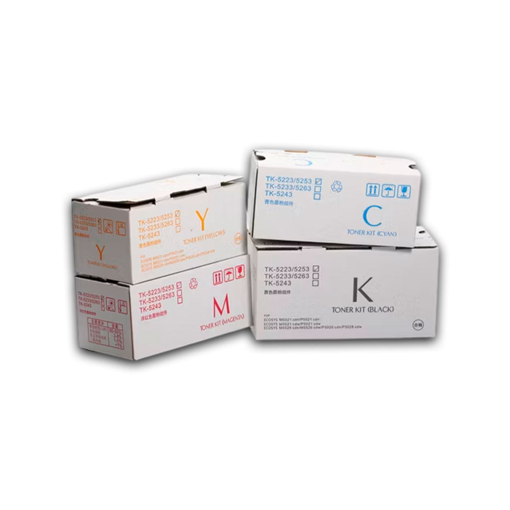 Kit de Toner Kyocera TK 5242 Negro y Colores M5526CDW Compatible