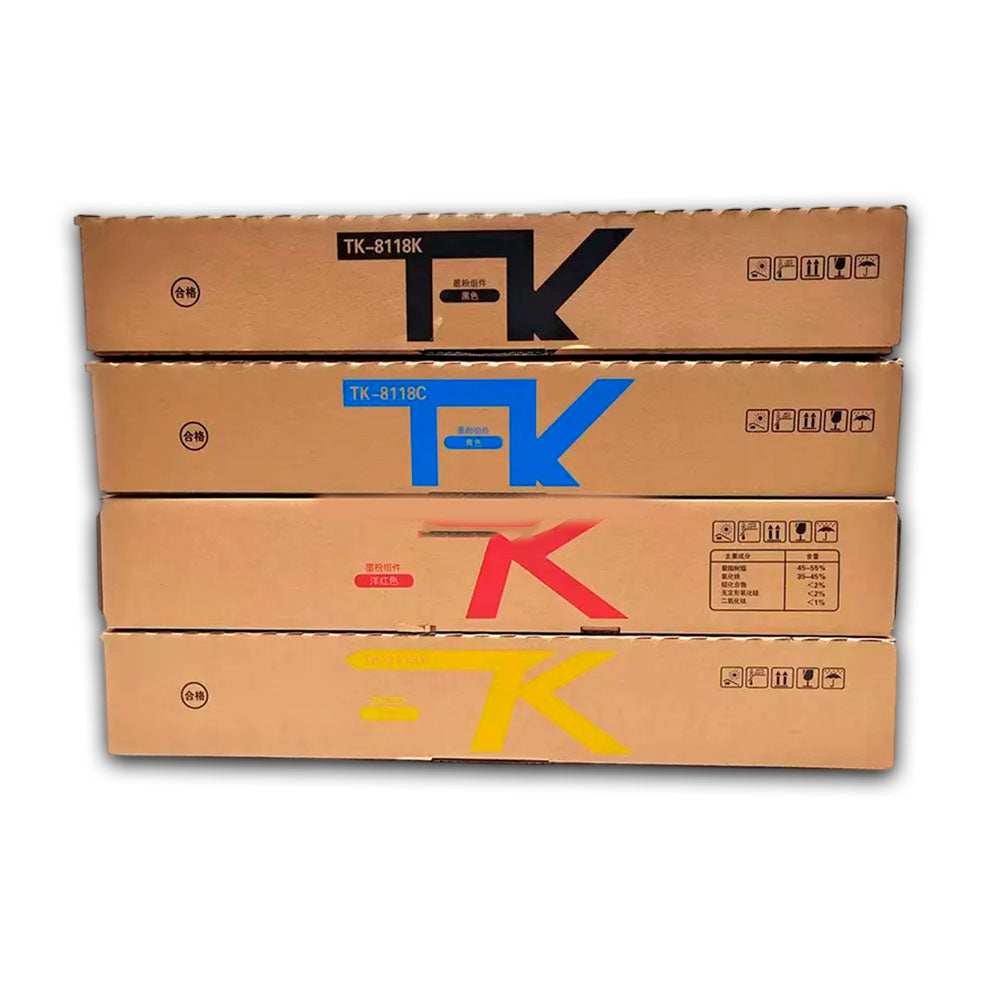 Kit de Toner Kyocera TK 8117 Negro y Colores M8124Cidn Compatible