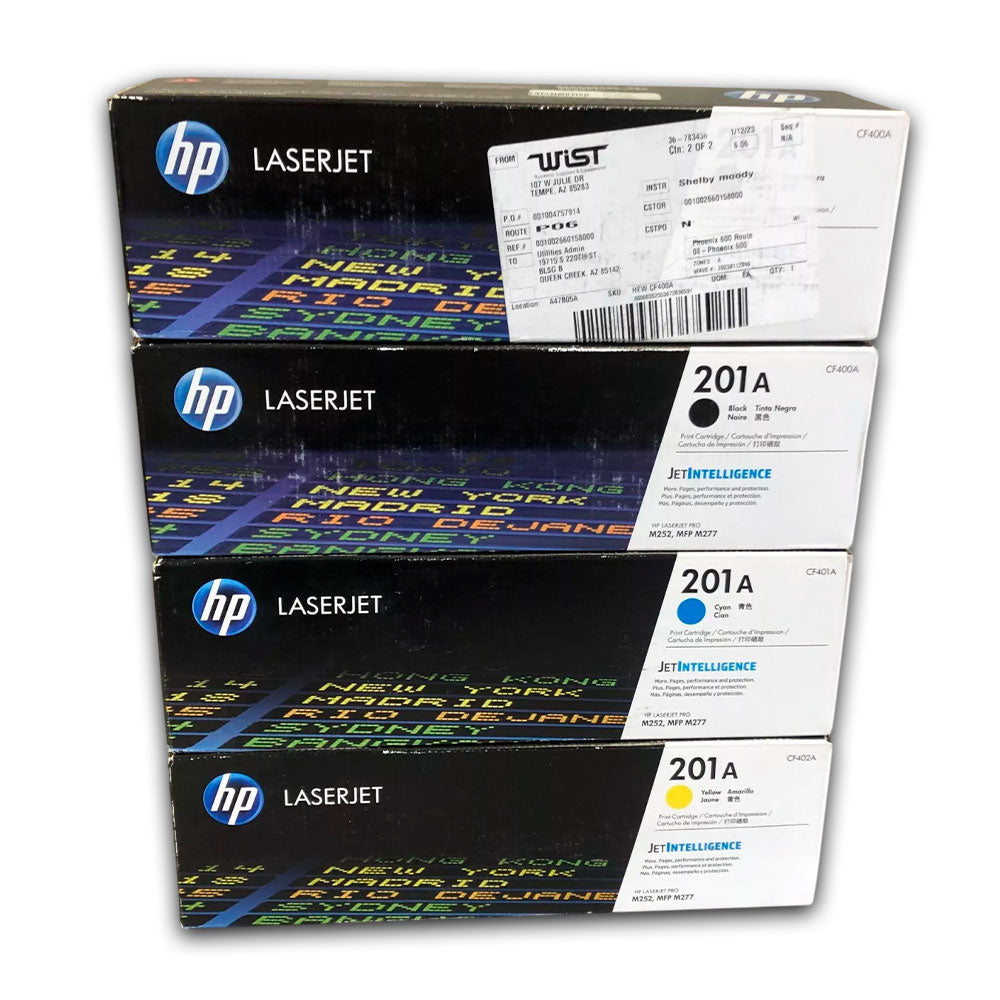 Kit de toner HP 201A CYMK M252n, M274n, M277dw Original