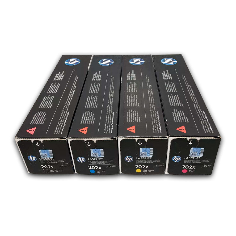 Kit de toner HP 202X CYMK M254dw, M281fdn, M280nw Original