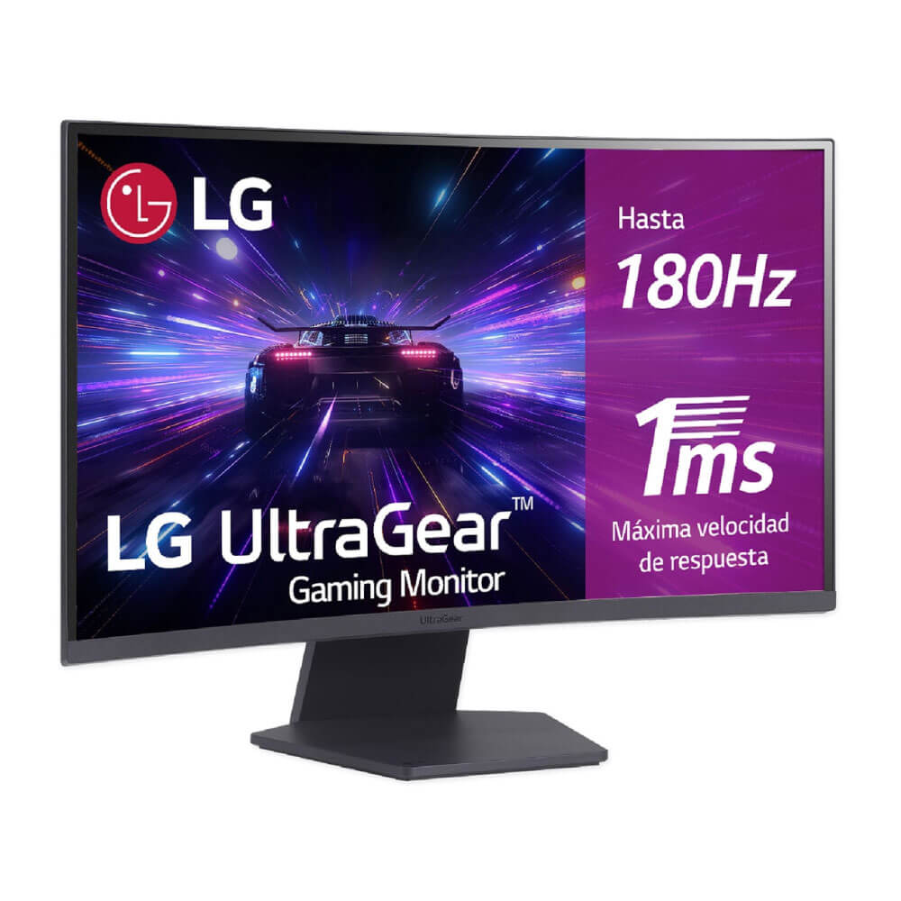 Monitor LG 27GS60QC-B 27" Curvo 180Hz, 1ms, VA, QHD FreeSync