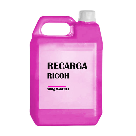 Recarga de Toner Ricoh MP C2550, C2551 Magenta 500g Compatible