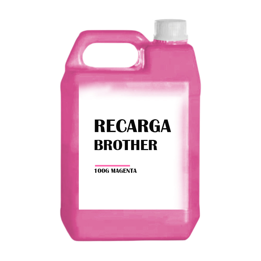 Recarga de Toner Brother Magenta 100g Compatible