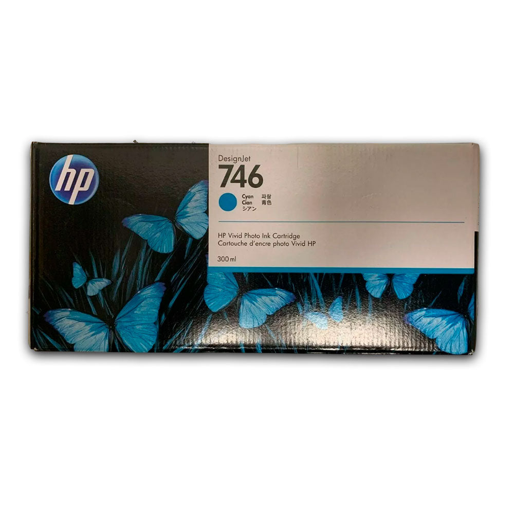 Tinta HP 746 Cyan P2V80A 300ml Z9, Z9DR Original