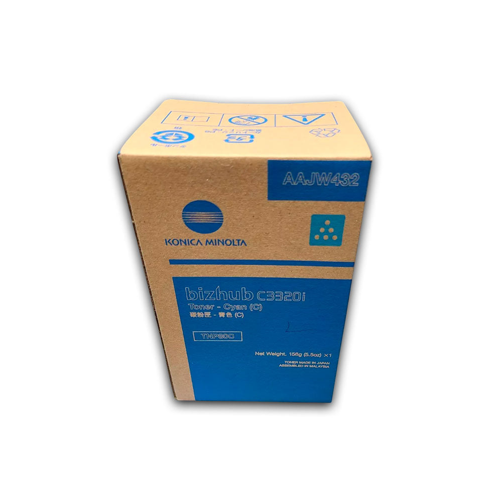 Toner Konica Minolta TNP80C Cian 9K Pág. C3320i Original
