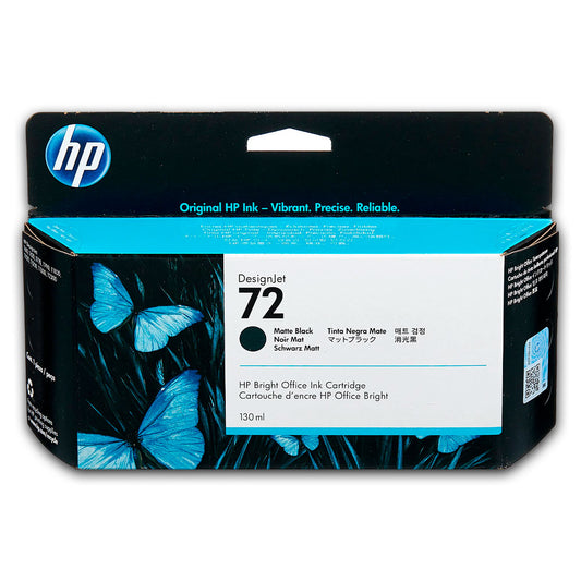 Tinta 72 HP Negro Mate C9403A T610, T620 Original