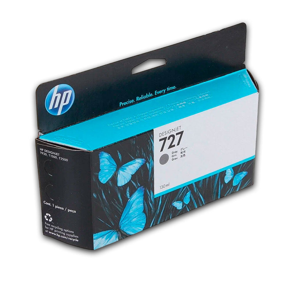 Tinta HP 727A Gris B3P24A 130ml T1500, T920 Original