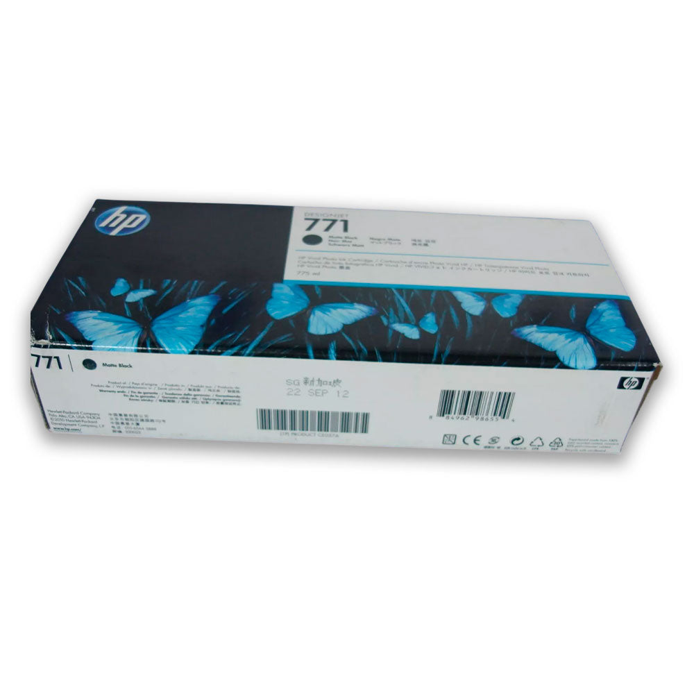 Tinta HP 771A Negro Mate B6Y15A 775ml Z6600 Original