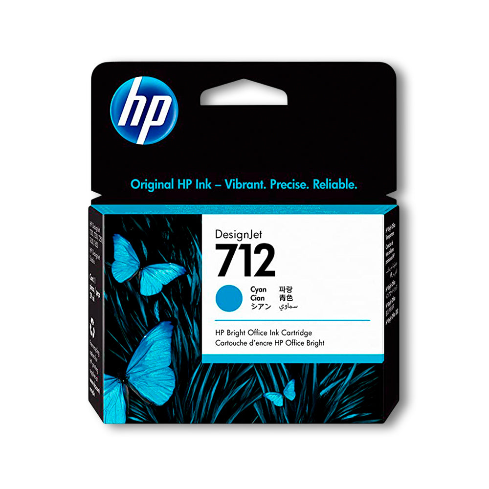 Tinta Hp 712A Cian 3ED67A 29ml T210, T230, Original