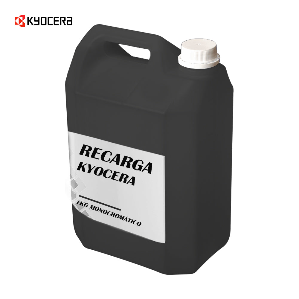 Recarga de Toner Kyocera Monocromo 1 Kilo Compatible