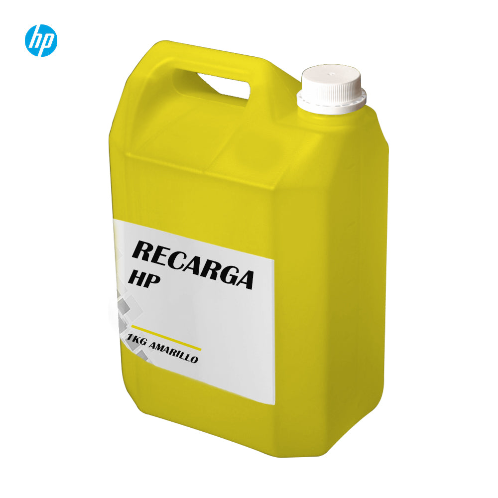 Recarga de Toner HP Yellow 1 Kilo Compatible