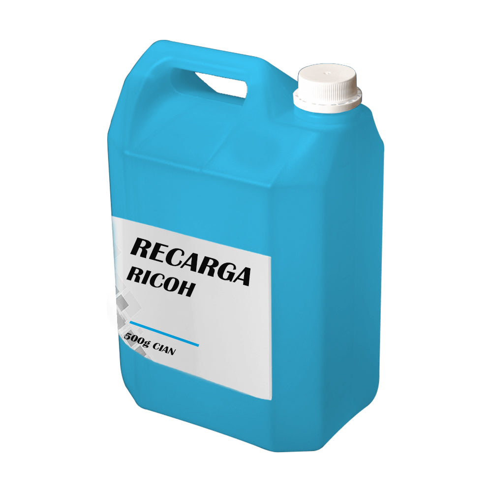 Recarga de Toner Ricoh MPC 5501 Cyan 500g Compatible