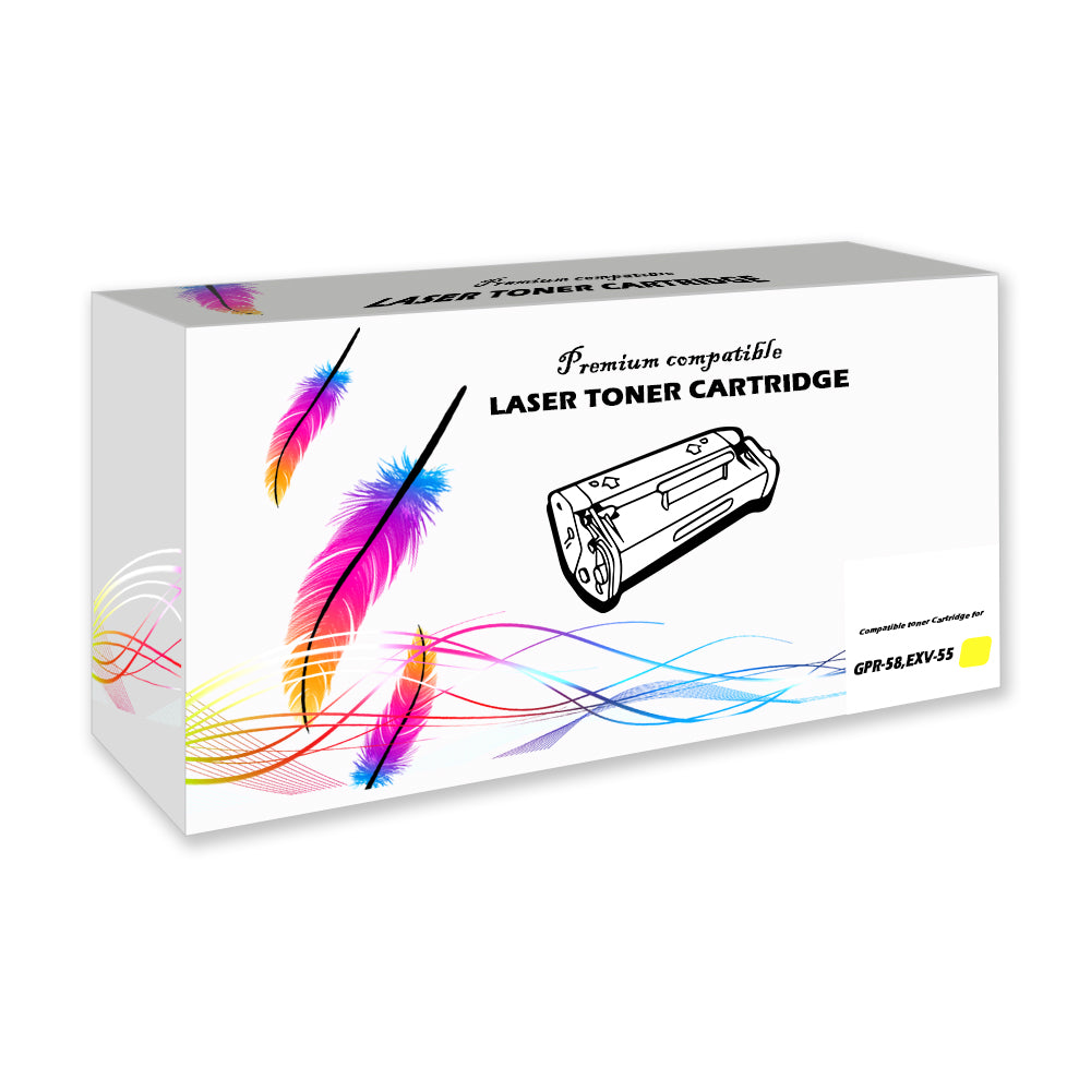 Toner Canon GPR-58, EXV-55 Yellow 227gr. C256i Compatible