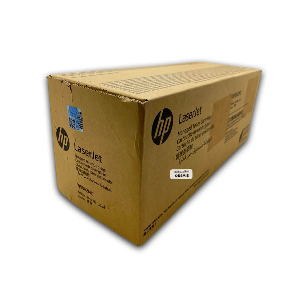 Toner Hp W9062MC Yellow E55040, E57540,M553Xm 12,500 pag