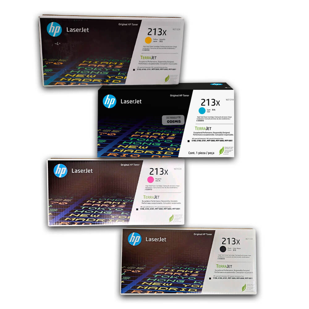 Toner HP 213X LaserJet 5700, 5800, 6700, 6800 Pack Original