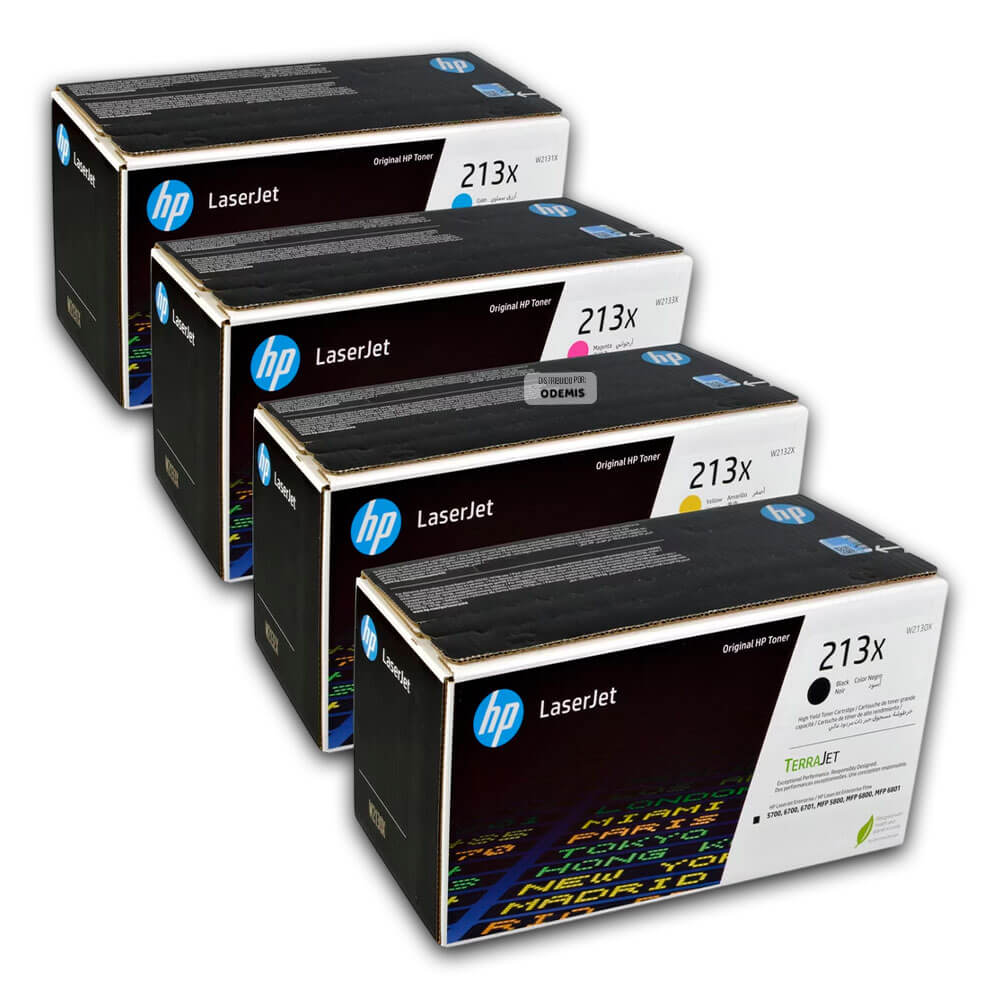 Toner HP 213X LaserJet 5700, 5800, 6700, 6800 Pack Original