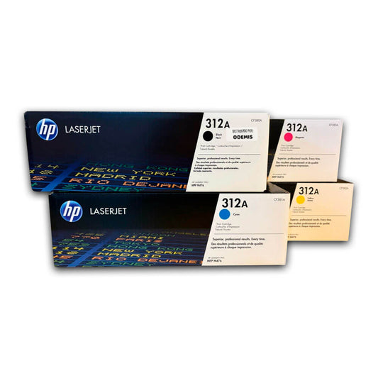 Kit de Toner Hp 312A M476dn, M476dw, M476nw Original