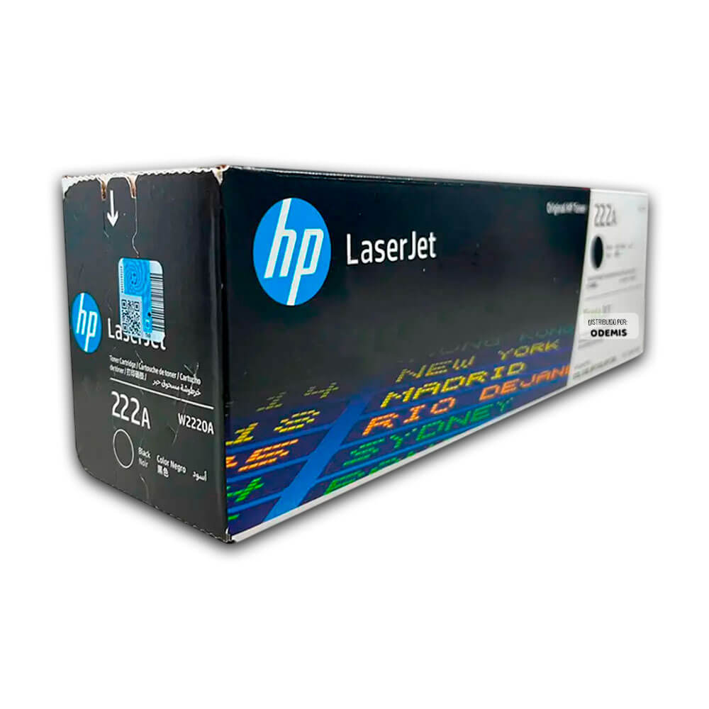 Toner Hp 222A W2220A Negro 3201, 3303, 3388 1,300 pag Original