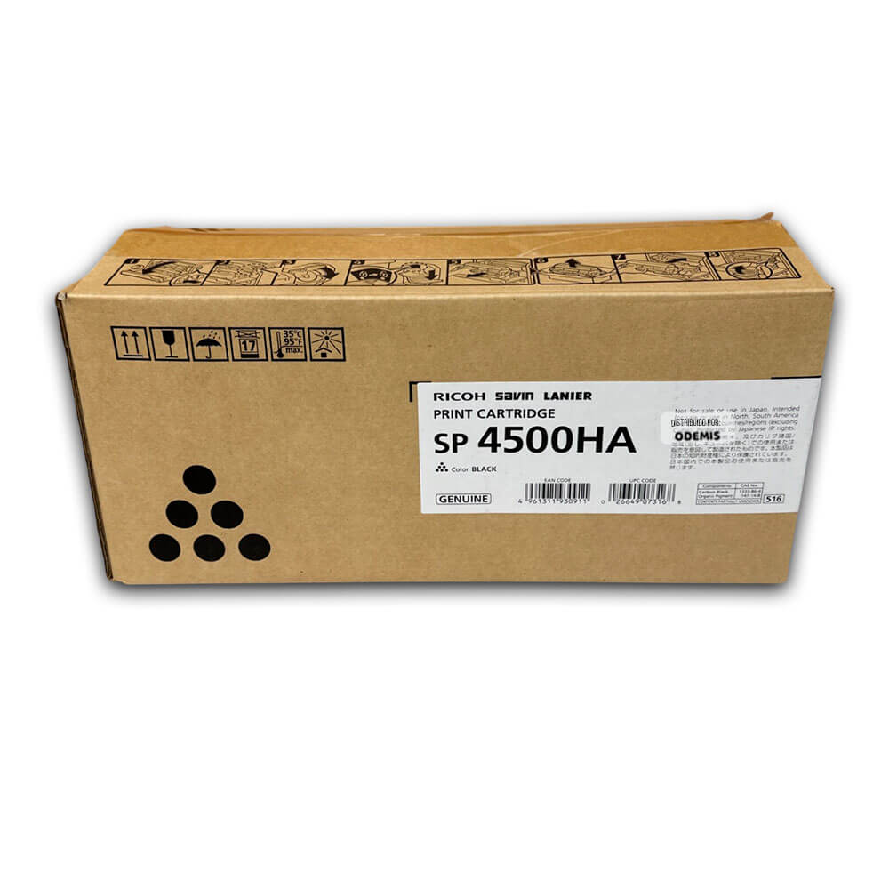Toner Ricoh 407316 Negro SP 4500HA, 4510DNDN 12,000 pag Original