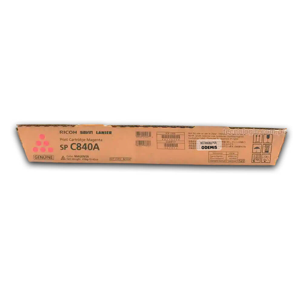 Toner Ricoh 821257 Magenta SP C840A, C842dn 34,000 pag Original
