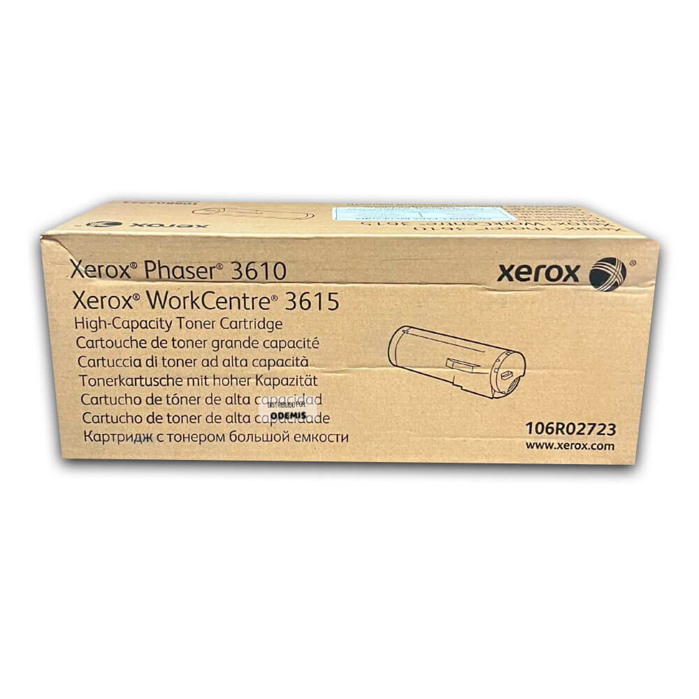 Toner Xerox 106R02723 Negro PH 3610, WC 3615 14,100 pag