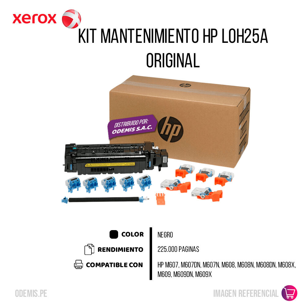 Kit Mantenimiento HP L0H25A – 67901 225K Pág. M607 Original