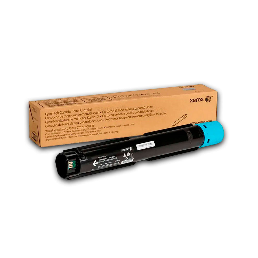 Toner Xerox 106R03752 Cian 9800 Pág. C7030 Original