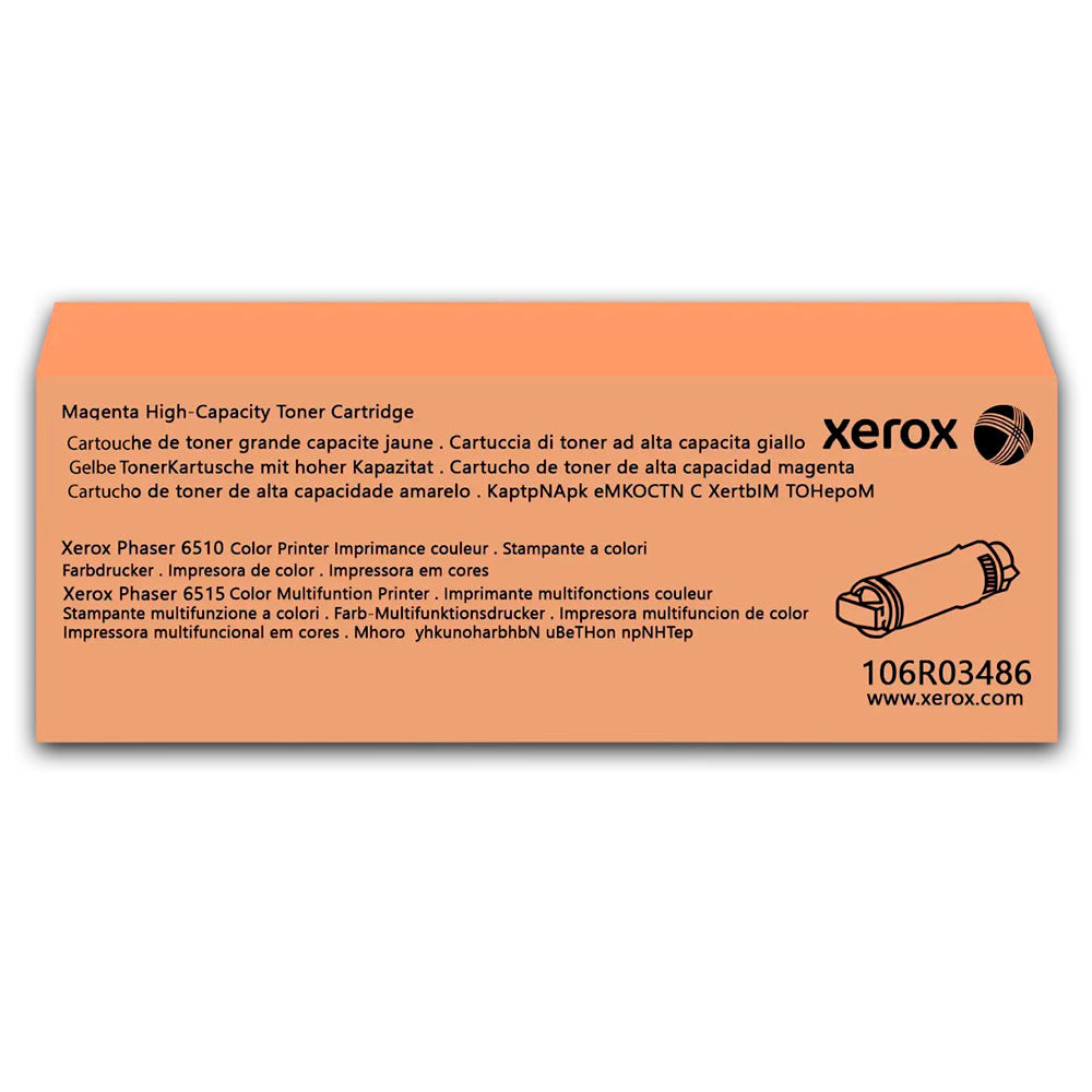 Toner Xerox 106R03486 Magenta 2400 Pág. 6515 Original