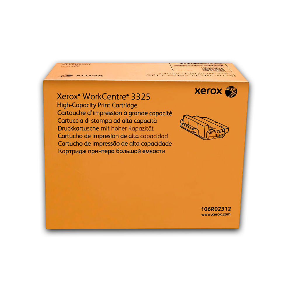 Toner Xerox 106R02312 Negro 11K Pág. 3325 Original