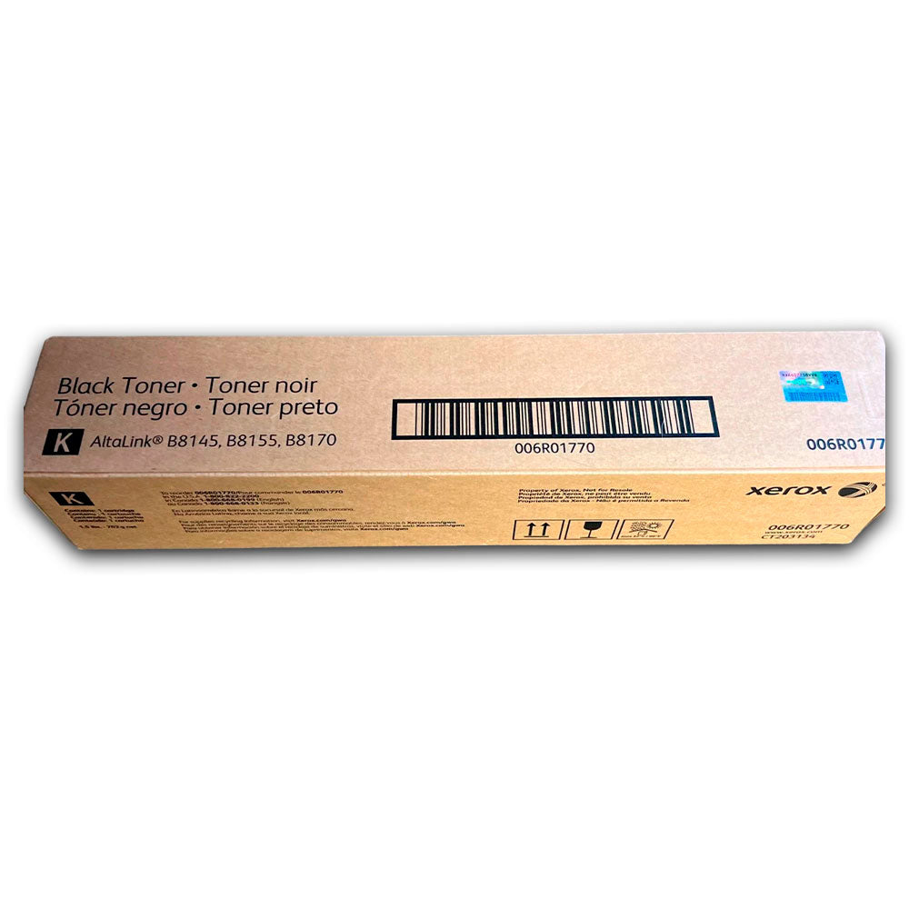 Toner Xerox 006R01770 Black 52K Pág. B B8170 Original