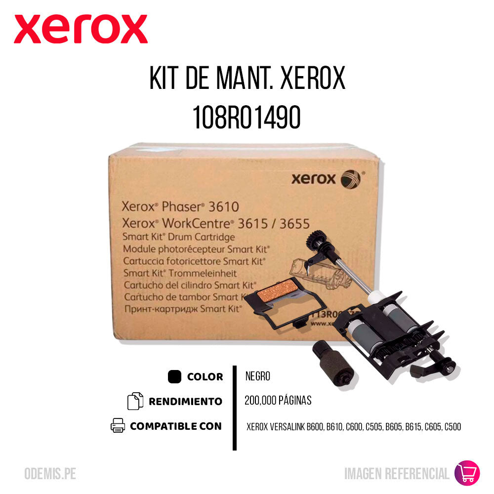 Kit De Mant. Xerox 108R01490 200K Pág. B600 Original
