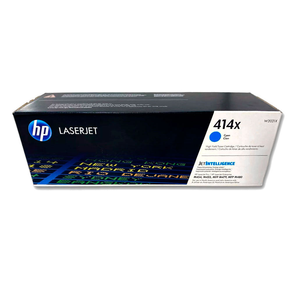 Toner Hp 414X Cyan W2021X 6K Pág. M454dw Original
