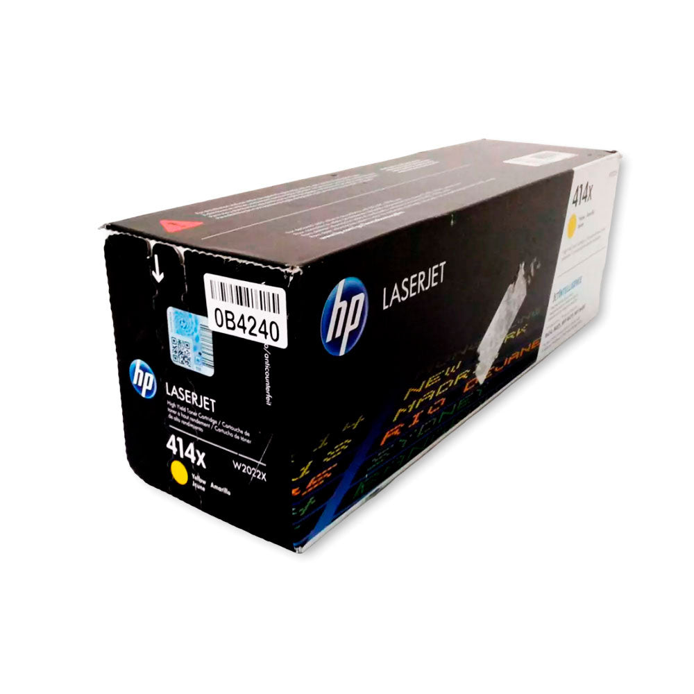 Toner Hp 414X Yellow W2022X 6K Pág. M454dw Original