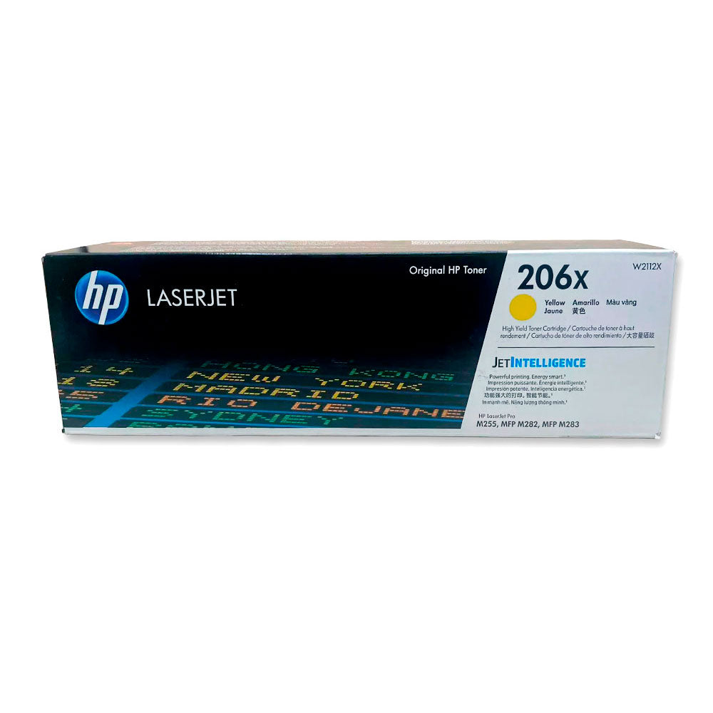 Toner Hp 206X Yellow W2112X 2.450 Pág. M255 Original