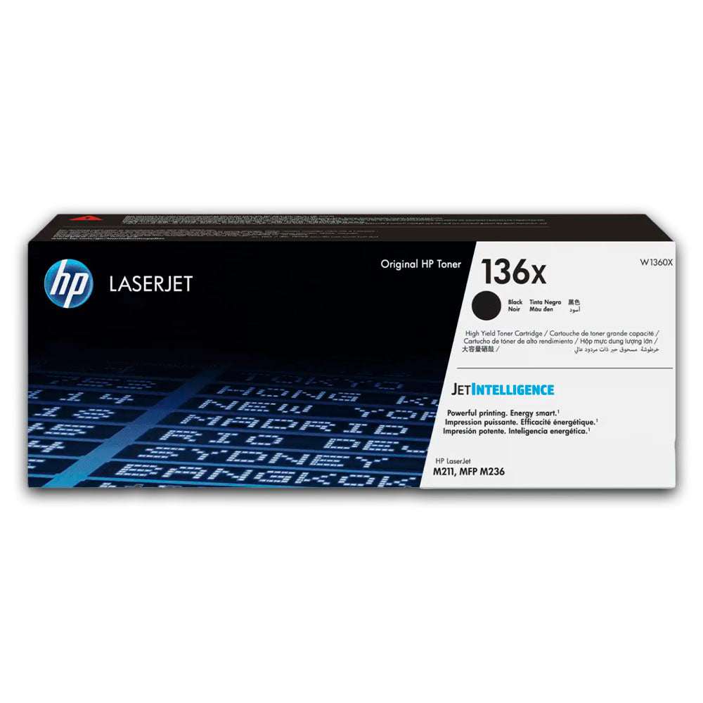 Toner Hp 136X Black W1360X 2600 Pág. M211 Original