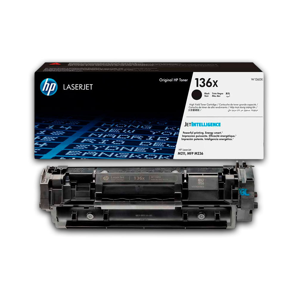 Toner Hp 136X Black W1360X 2600 Pág. M211 Original