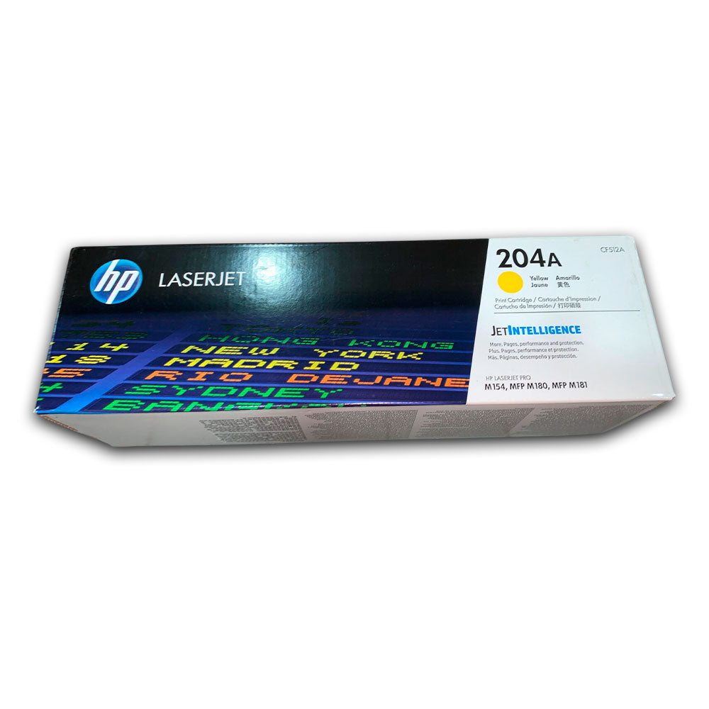 Toner Hp 204A Yellow Cf512A 900 Pág. M154 Original