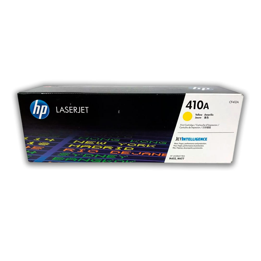 Toner Hp 410A Yellow Cf412A 23K Pág. M452n Original