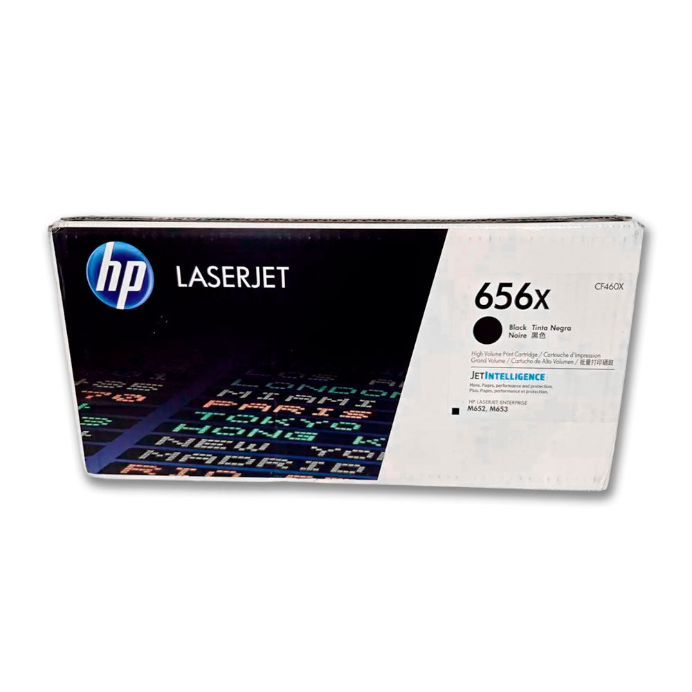 Toner Hp 656X Negro Cf460X 27.000 Pág. M652 Original