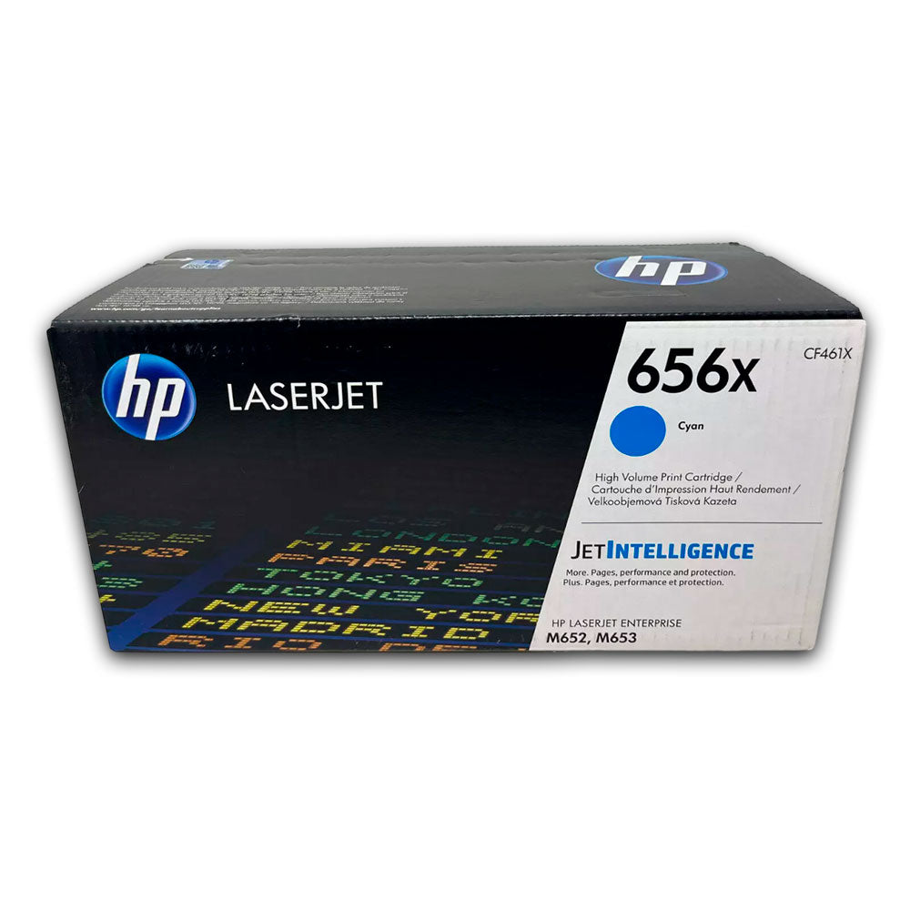 Toner Hp 656X Cyan Cf461X 22K Pág. M652dn Original