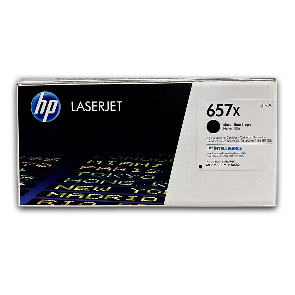 Toner Hp 657X Negro Cf470X 28K Pág. M681z Original