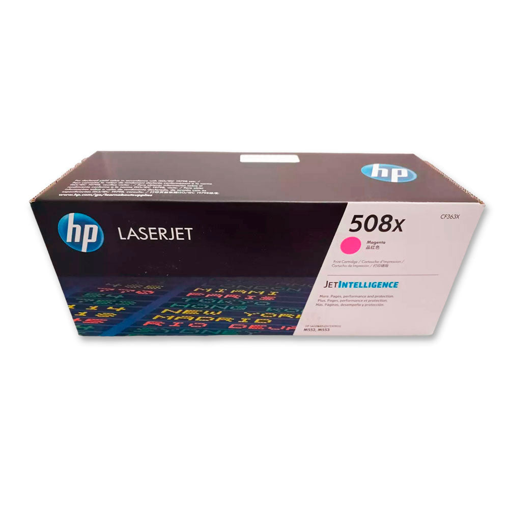 Toner Hp 508X Magenta Cf363X 9,500 Pág. M577dn Original