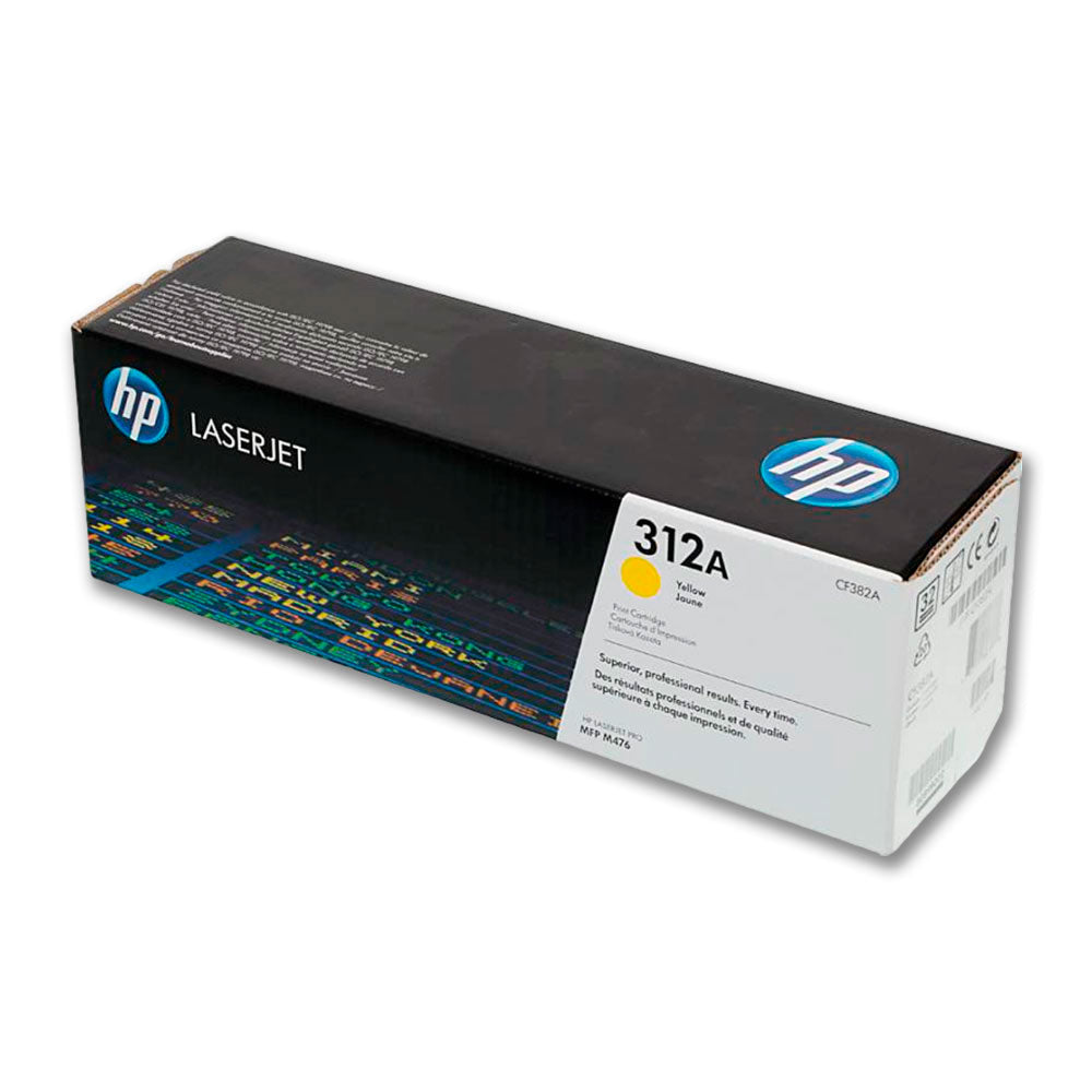 Toner Hp 312A Yellow Cf382A 2,700 Pág. M476nw Original