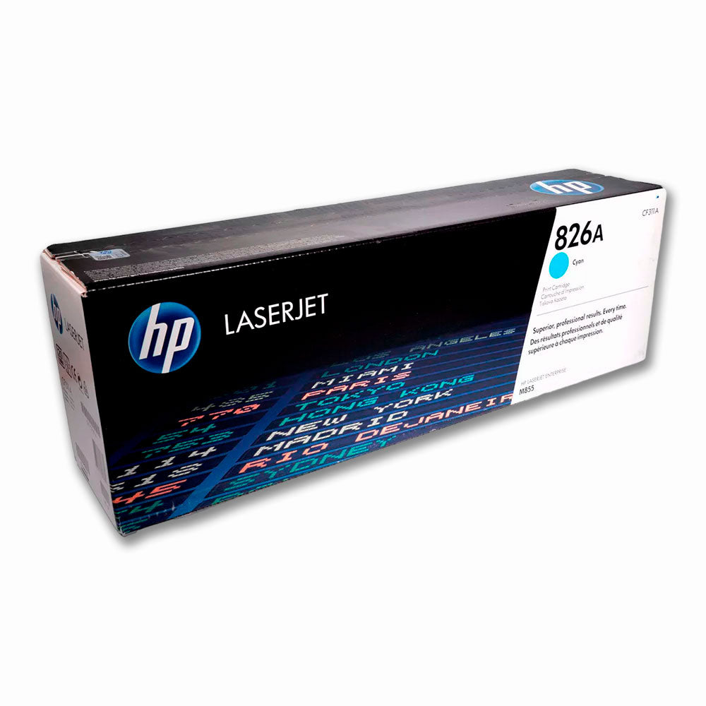 Toner Hp 826A Cyan Cf311A 31,5K Pág. M855dn Original