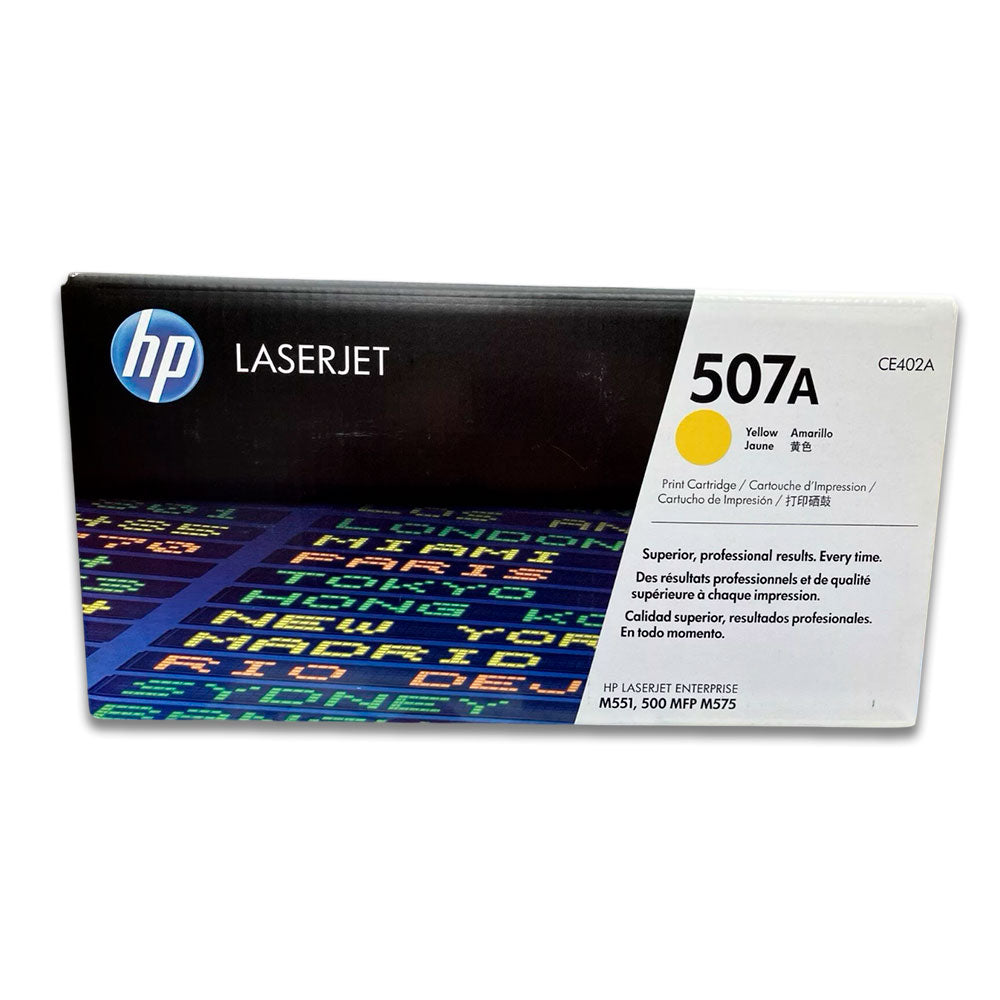 Toner Hp 507A Yellow Ce402A 6K Pág. M551dn Original