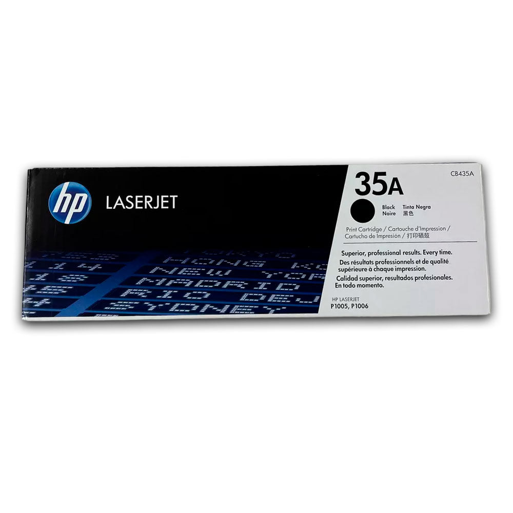 Toner Hp 35A Negro Cb435A 1,5K Pág. P1005 Original