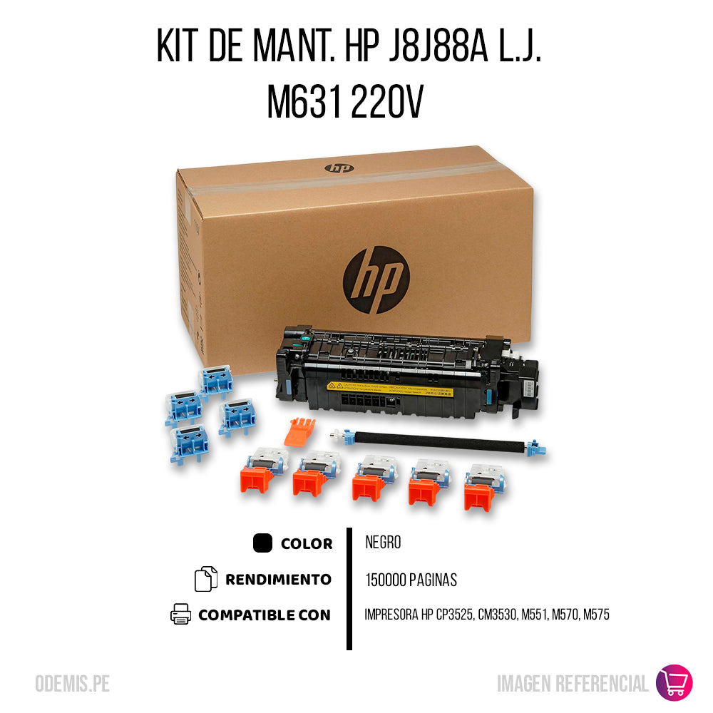 Kit Fusor Hp Ce506A 150K Pág. CP3525 Original