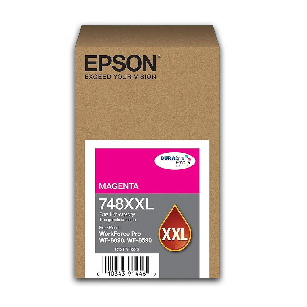 Tinta Epson T748Xxl320-Al Magenta 7K Pág. WF-6590 Original