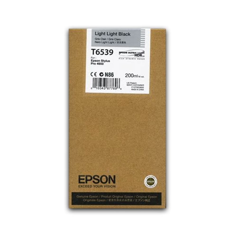 Tinta Epson T653900 Ligth Black 200ML 4900 Original