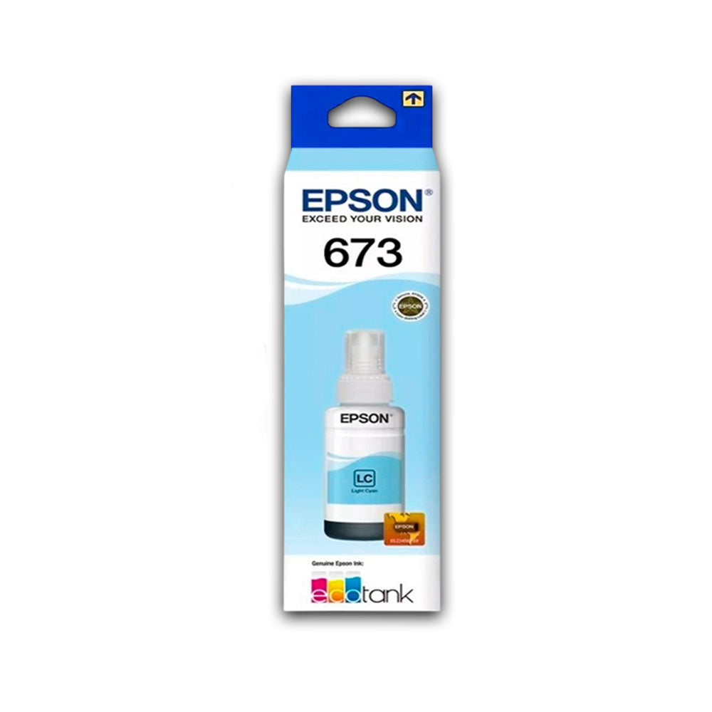 Tinta Epson T673520-Al Light Cian 70ML L800 Original